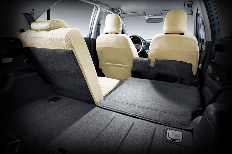 How to fold the rear seat in kia picanto KIA PICANTO