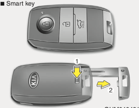 Paradis halvleder controller Kia Picanto Key - Folding and Smart key (Updated 05/2023)
