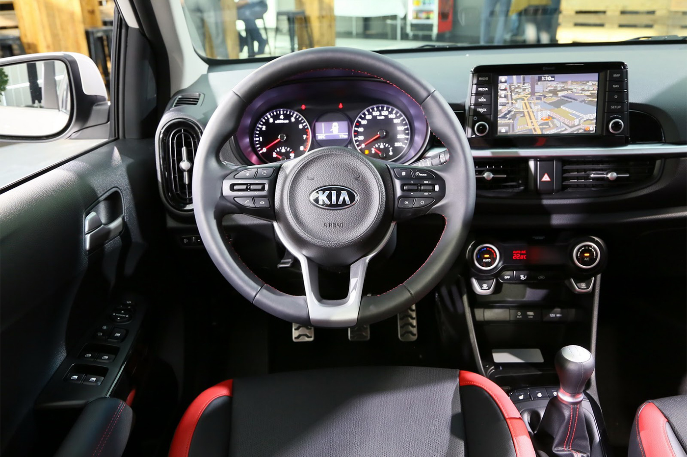 What makes the Picanto steering wheel stiff - KIA PICANTO